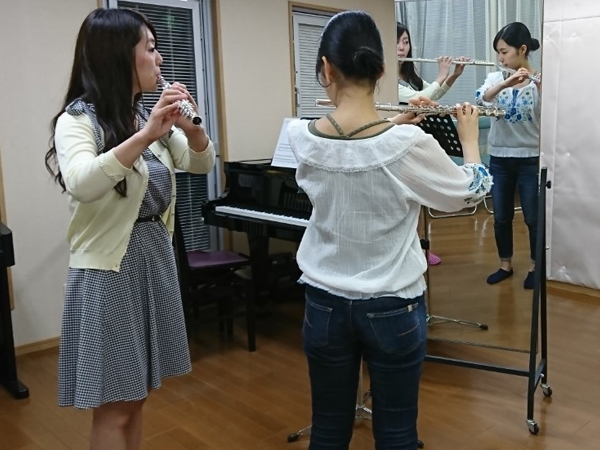 フルート|レッスンの様子