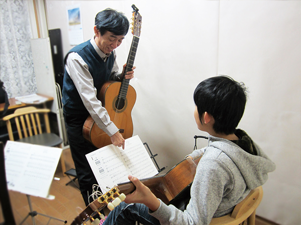 ギター|レッスンの様子