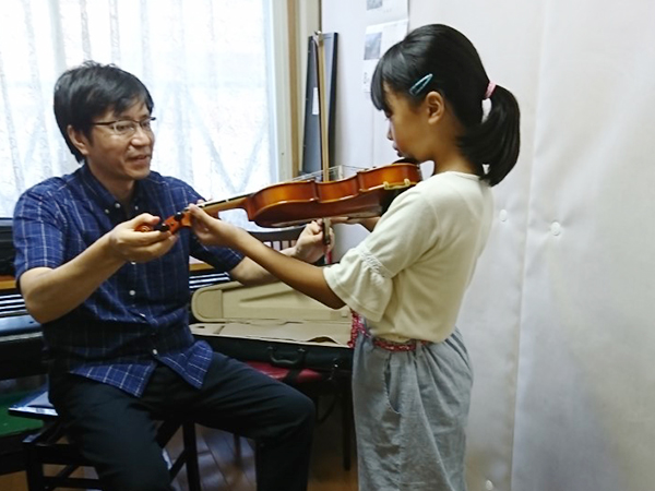 バイオリン|レッスンの様子
