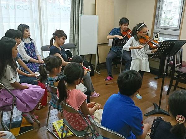 バイオリン|発表会の様子